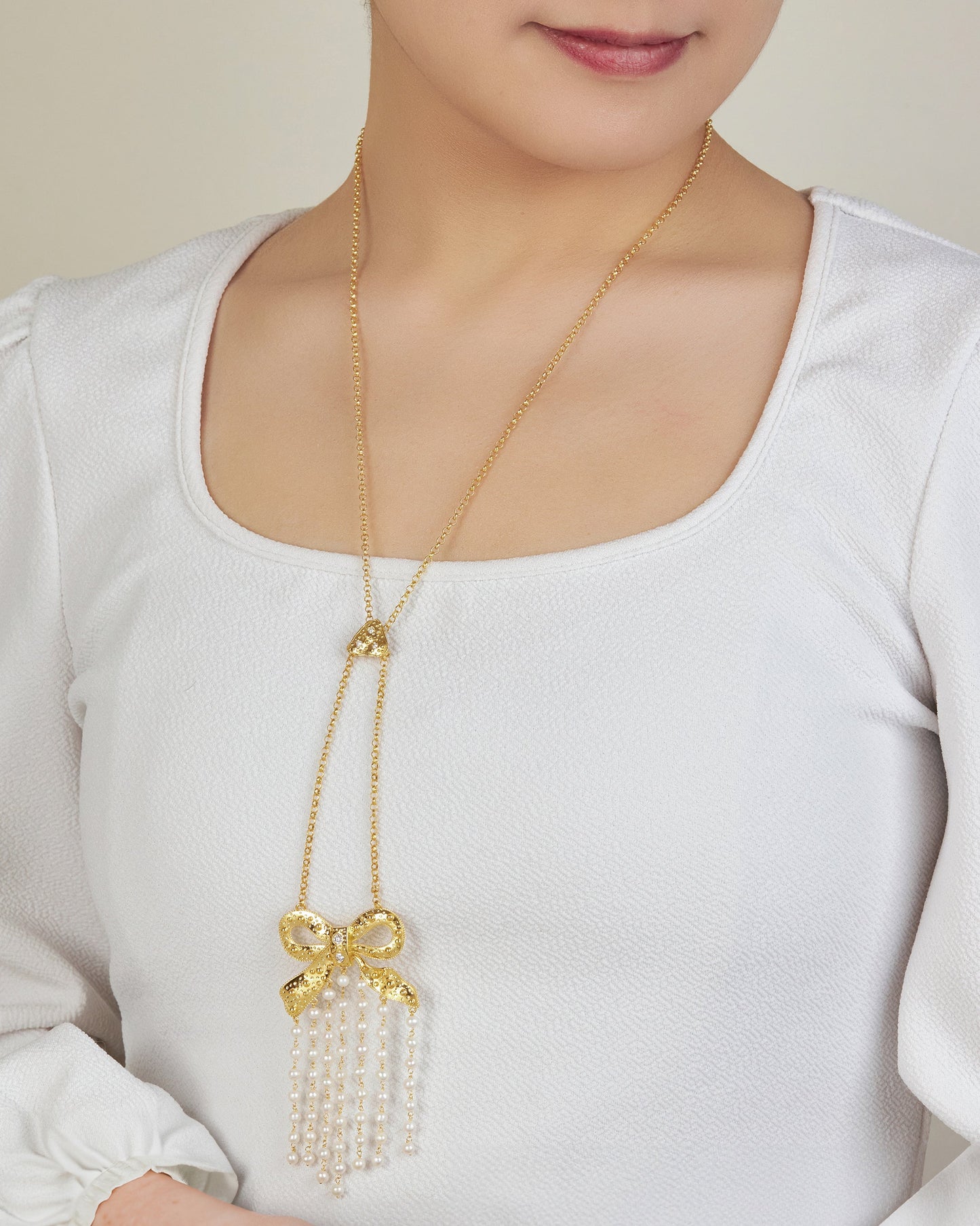 Tukah Set big with pearl collection