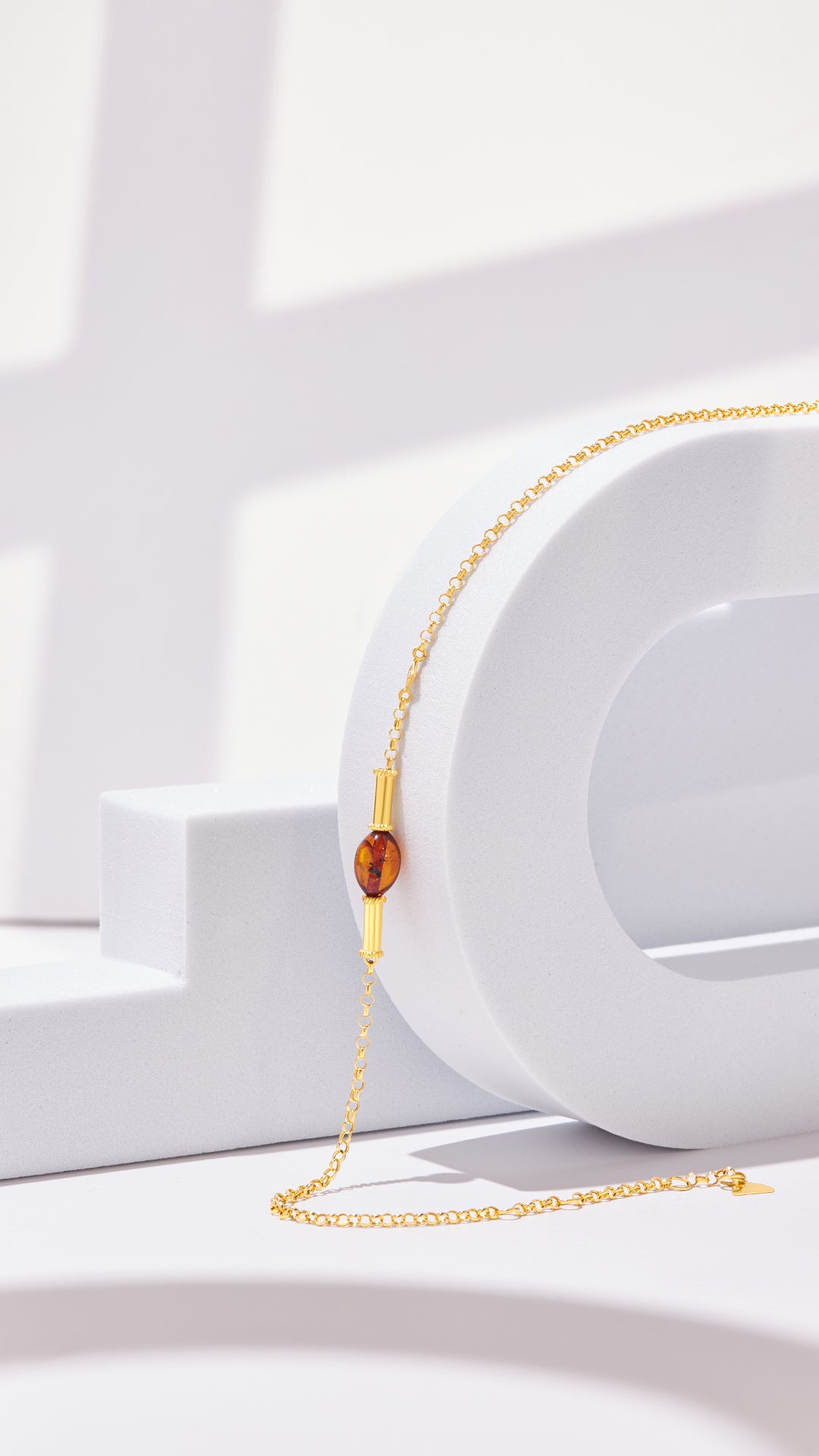 Aldaj Amber Anklet