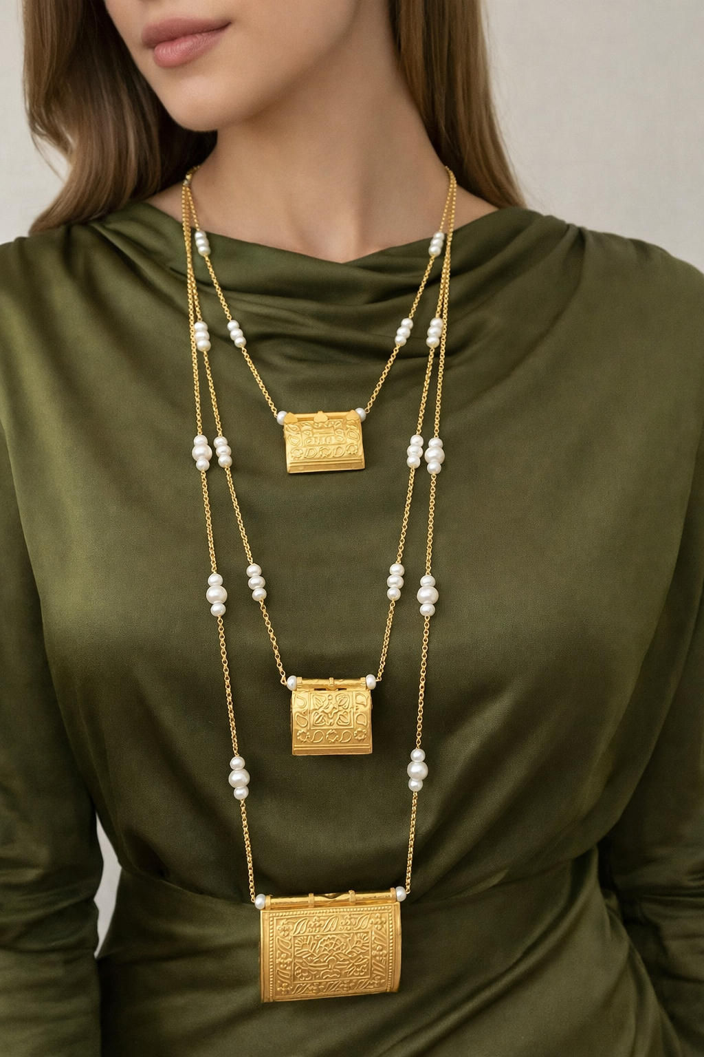 Tablah lawal with chain