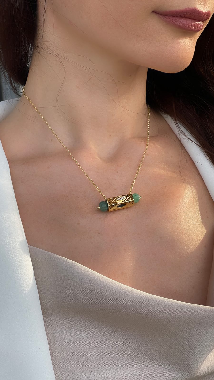 Al Dyyn Emerald Necklace