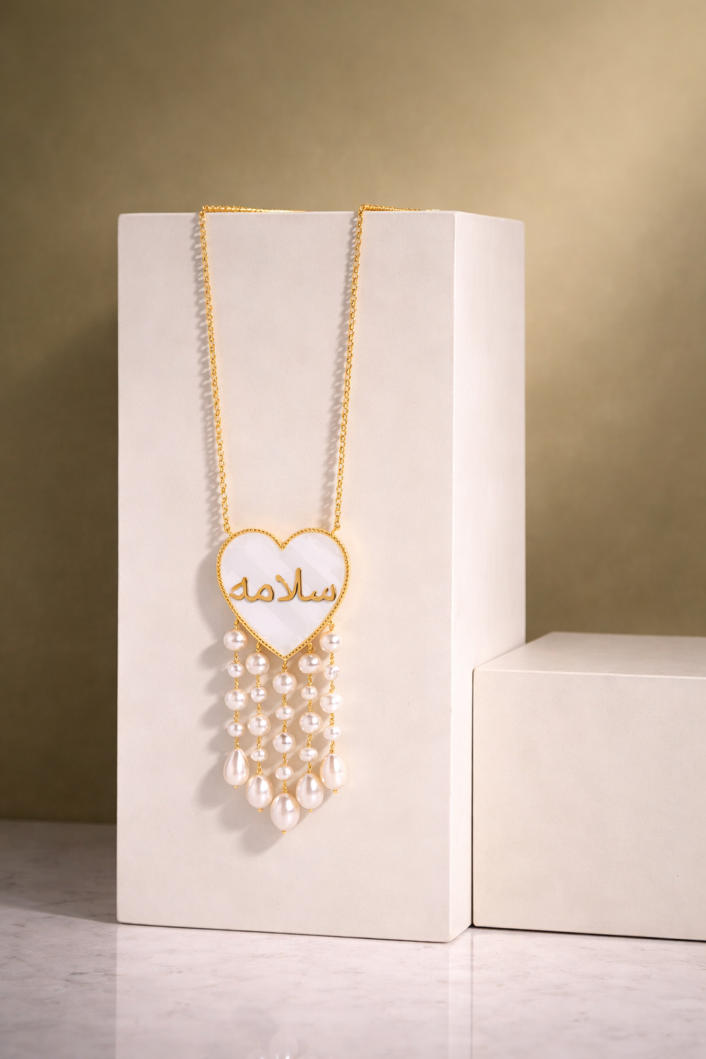 heart Name necklace