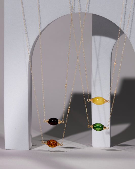 Lithuanian Amber Necklace small