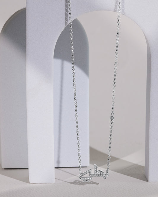 Diamond Name necklace