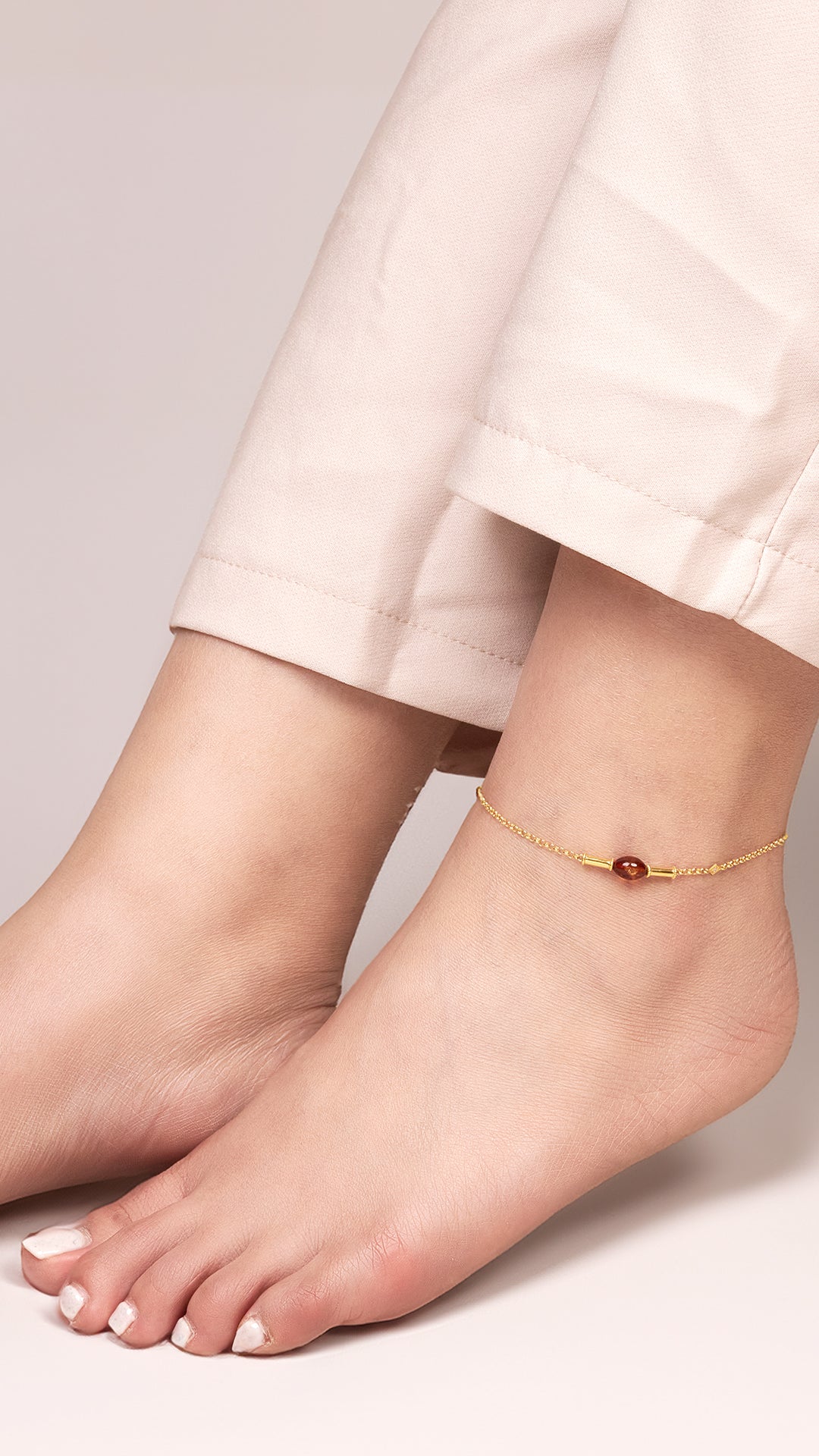 Aldaj Amber Anklet