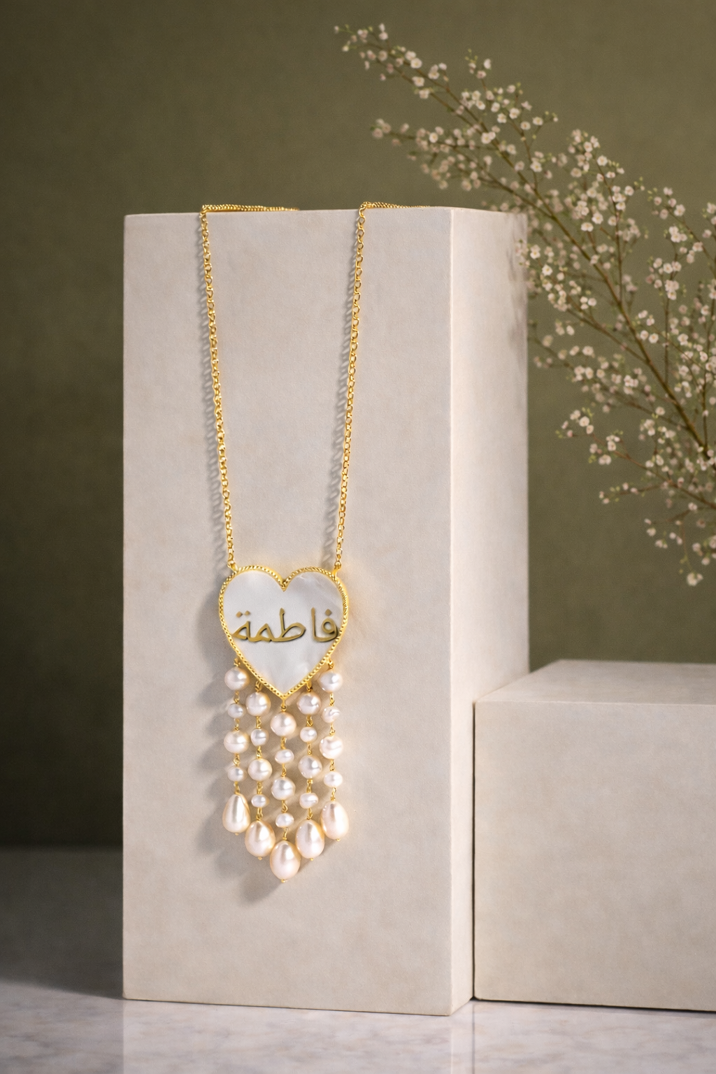 heart Name necklace