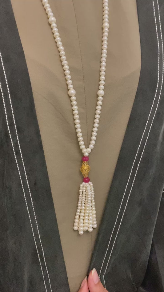 Maryah pearl with Rubys