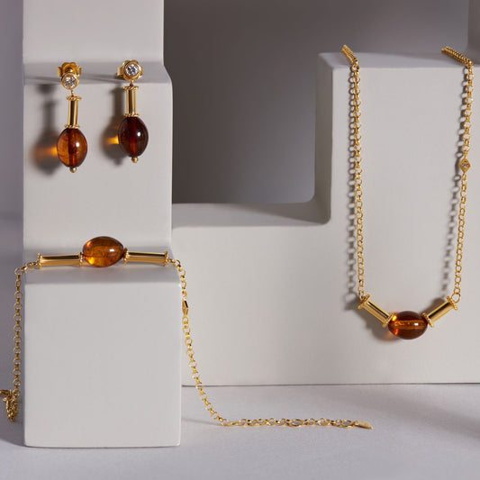 Burmese Amber Bracelet